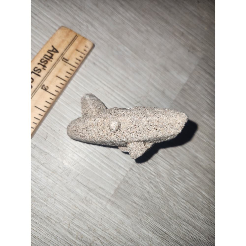 Natural Sand Fulgurite Lightning Strike Specimen Geological Mineral 2.25 Inch - Picture 2 of 6